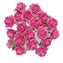 Pappersrosor - 1cm - 20st - Klar rosa