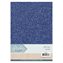 Glittrig Cardstock - Dark Blue - A4 - 6st