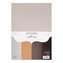 A4 Solid Colours Paper Pack - Earth Tones - 20st