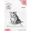 Clearstamps - Animals - Cat with Envelope