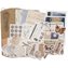Stickers och dekorationer - Junk Journal - Fabric