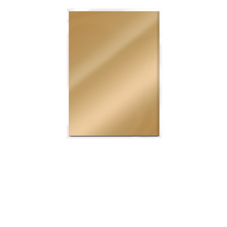 A4 Cardstock - Mirror Effect - Gold metallic - 5st