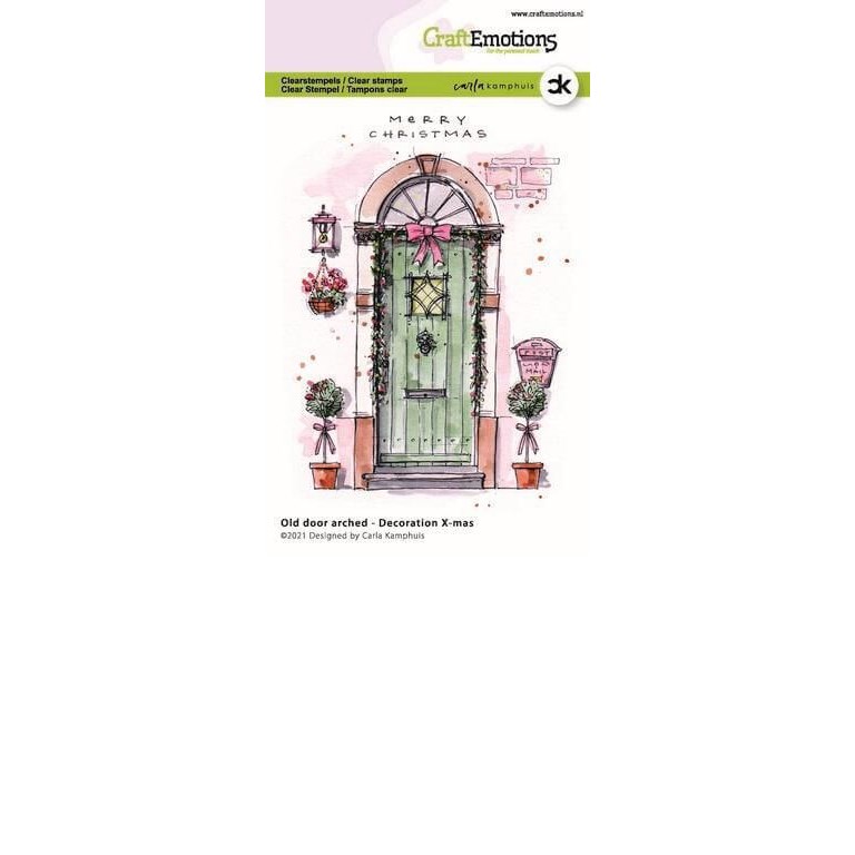 Clearstamps A6 - Old door Arched - Carla Kamphuis