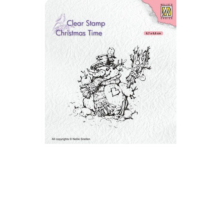 Clearstamps - Christmas Time - Snowman