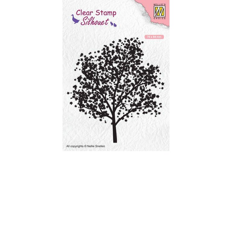 Clearstamps - Silhouette - Tree