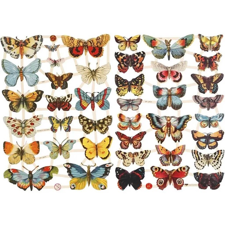 Bokmärken - Fjärilar