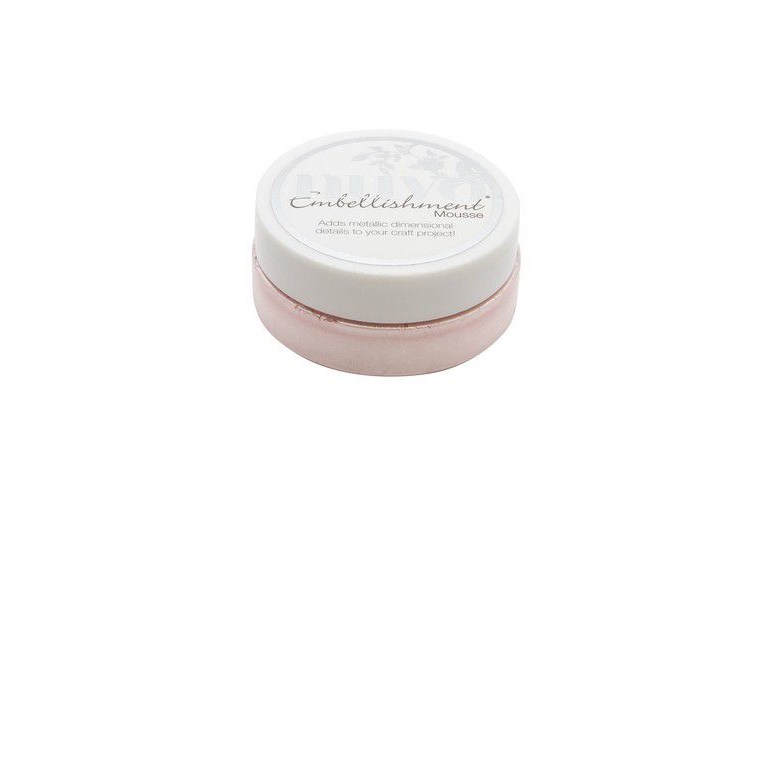 Nuvo Embellishment Mousse - Poppy Pink
