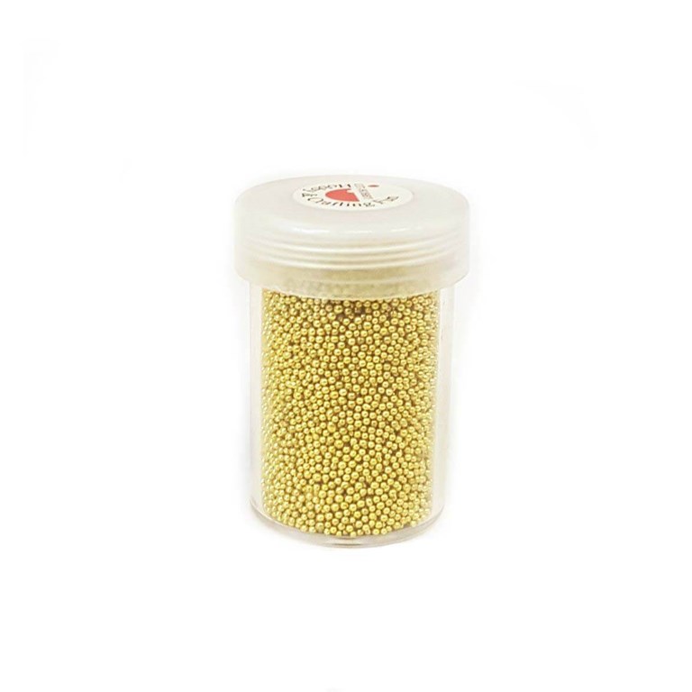Mini pearls (utan hål) - Guld