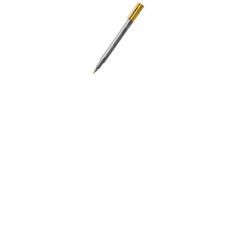 Staedtler - Brush Pen - Guld 1-6 mm