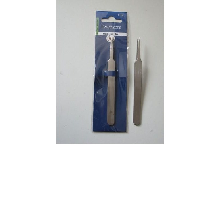 Pincett rostfrit stål - Extra liten, rak spets 11,2cm
