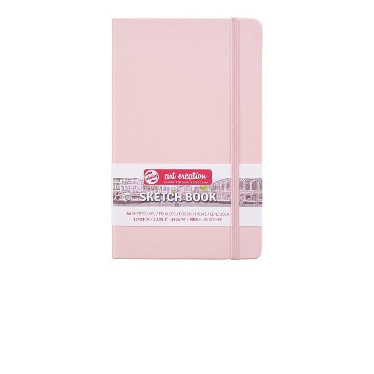 Sakura Sketch Note Book - 13x21 cm - Pastel Pink