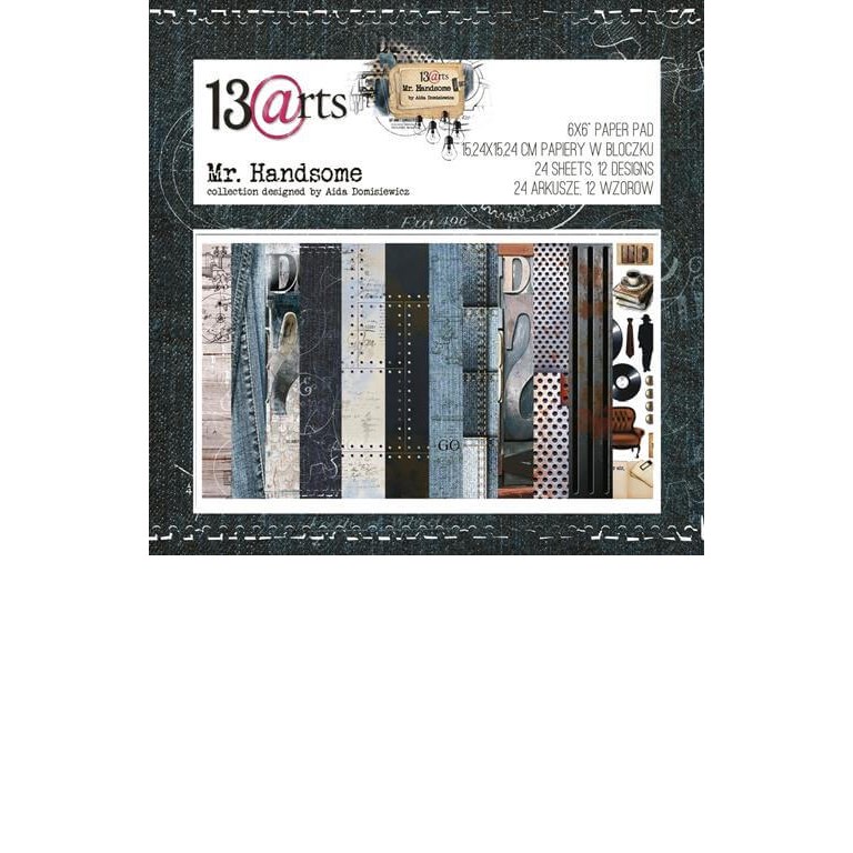 Paper pack - 15x15 cm - Mr. Handsome