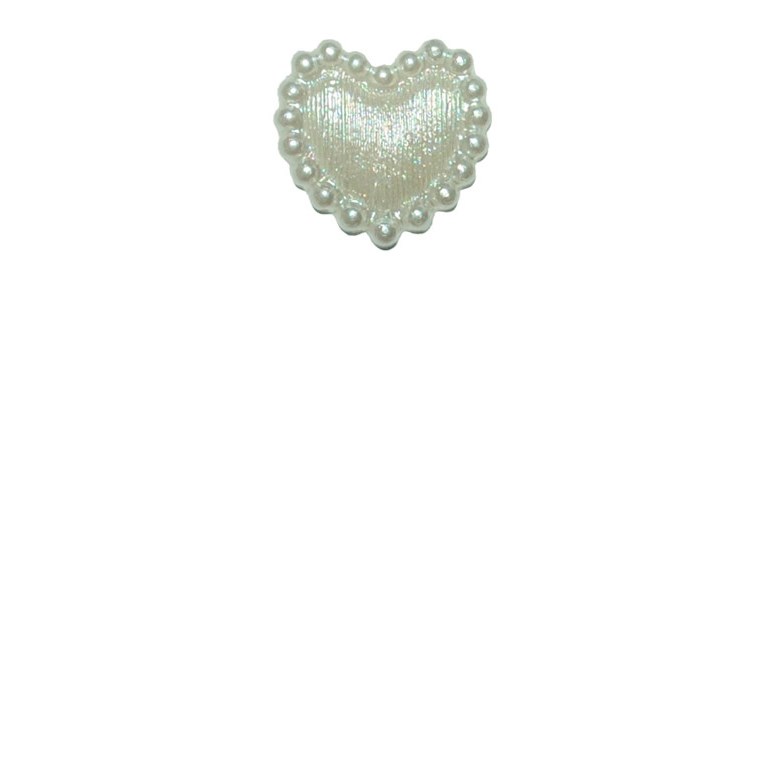 Luxury Pearls - Hjärtan små - 50st