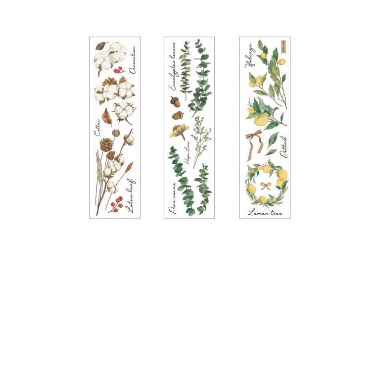 Stickers - Växter - 6st ark