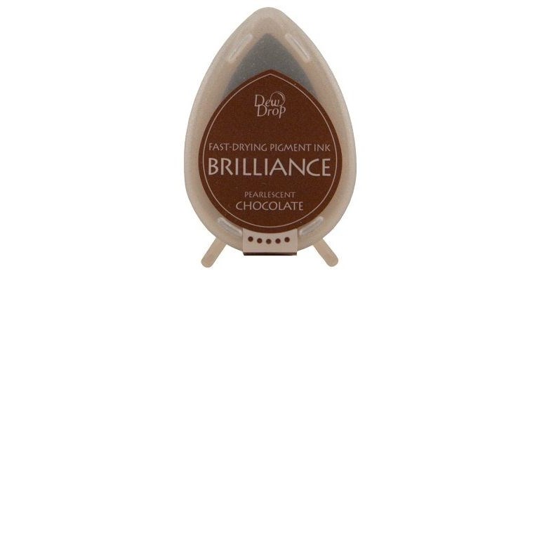 Brilliance stämpeldyna - Pearlscent Chocolate