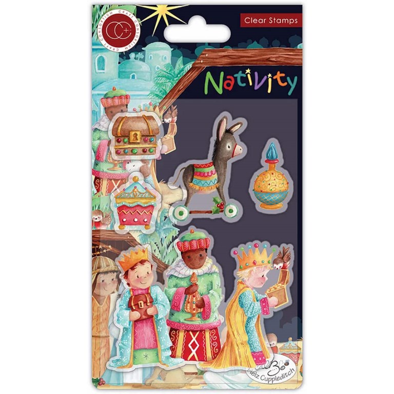Clearstamps - Nativity - Three Wise Men