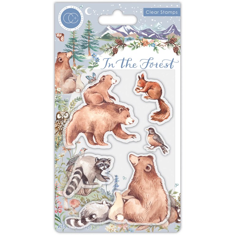 Clearstamps - In the Forest - Bear