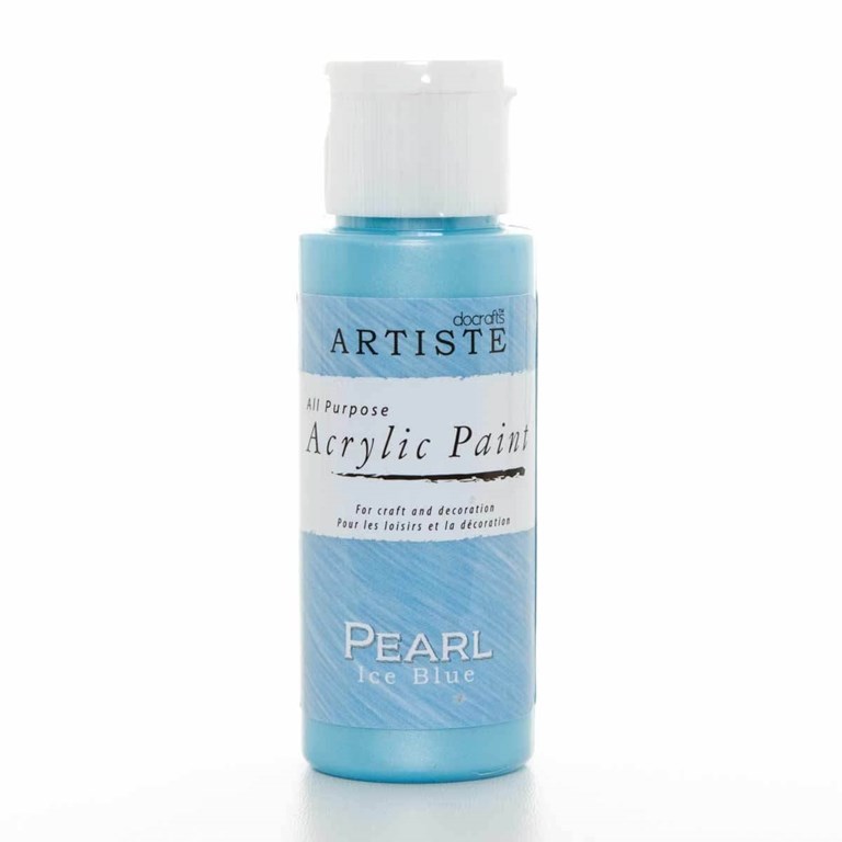 Akrylfärg Pärlemorskimrande - Pearl Ice Blue