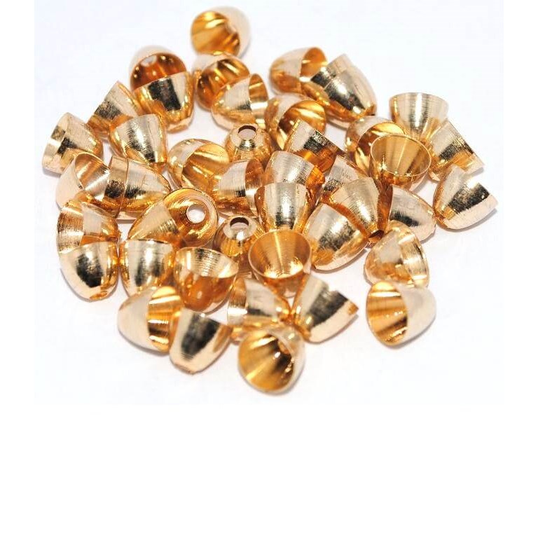 Coneheads - Guld - 6,0mm - 50st