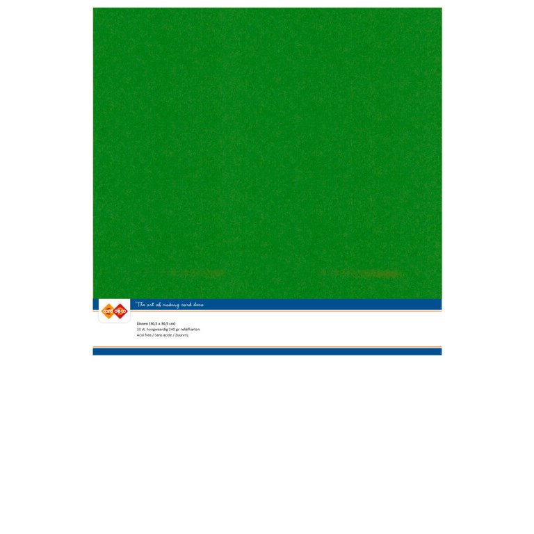 Cardstock - 30x30 cm - Fern Green - 10st