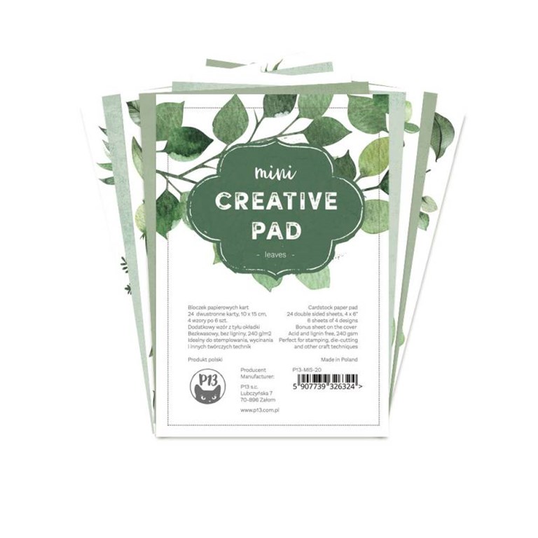 Mini Creative Pad - Leaves
