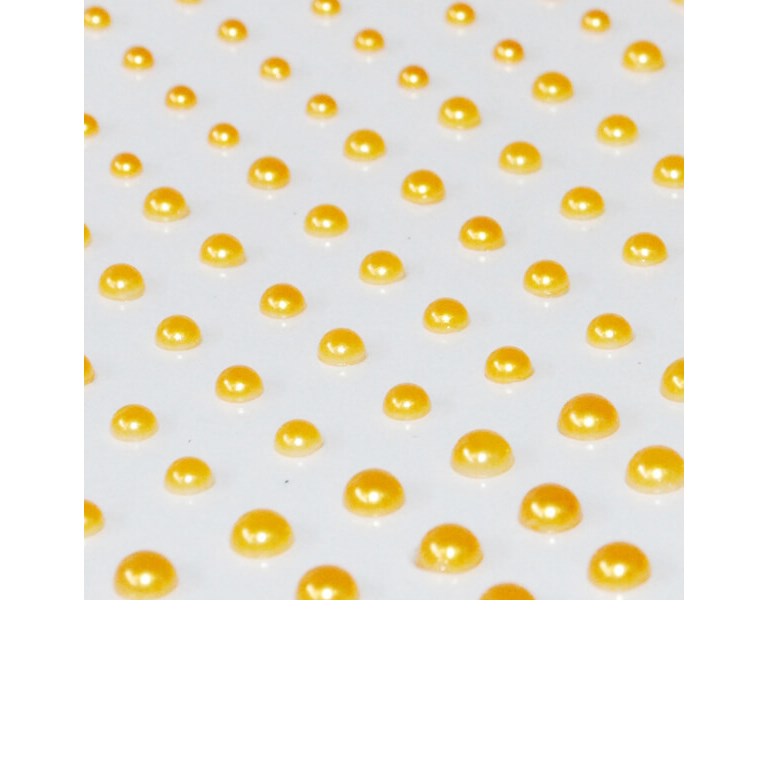 Pearls - 187st - Guld/gul - 3 storlekar