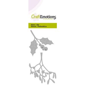 Craft Emotion Dies - Holly / Mistletoe