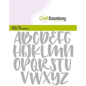 Craft Emotion Dies - Handlettering Capital Letters 21mm