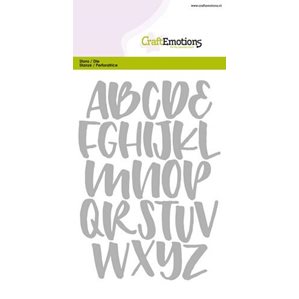 Craft Emotion Dies - Handlettering Capital Letters 28mm