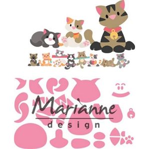 Marianne Design Dies - Elines Kittens