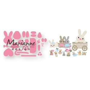 Marianne Design Dies - Elines Baby Bunny