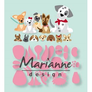Marianne Design Dies - Elines puppy