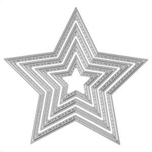 Basic Dies - Stitched Stars