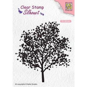 Clearstamps - Silhouette - Tree