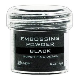 Ranger Embossingpulver - Super fine Black
