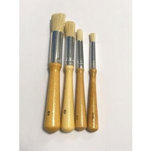 Stenciling Brushes  - Penslar 4st