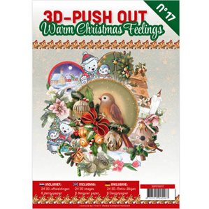 Bok med 3D-Push out - Warm Christmas Feelings