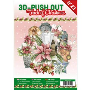 Bok med 3D-Push out - Touch of Christmas
