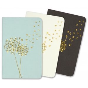Jotter Dandelion - Set of 3 great little notebooks - Dotted