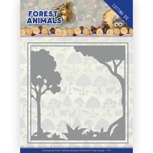 Amy Design Dies - Forest Animals - Forest Frame