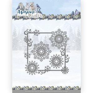 Amy Design Dies - Awesome Winter - Winter Swirl Square
