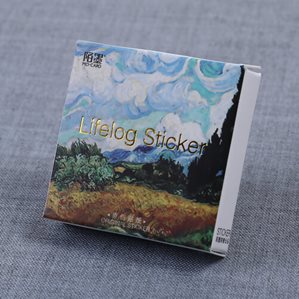 Stickers - Målade landskap - 45st