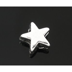 Metallpärlor - Små stjärnor - 6mm - 25st