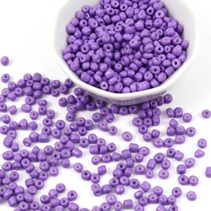 Glaspärlor - Seed Beads - 3mm - 50g - Lila