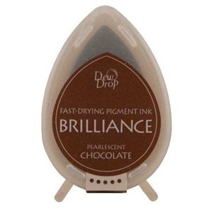 Brilliance stämpeldyna - Pearlscent Chocolate