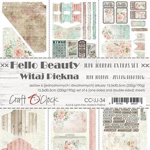 6st klippark - Hello Beauty - Junk Journal