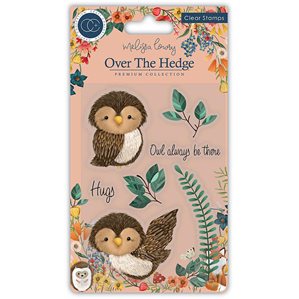 Clearstamps - Over The Hedge - Olivia The Owl