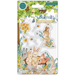 Clearstamps - Bluebells & Buttercups - Bench