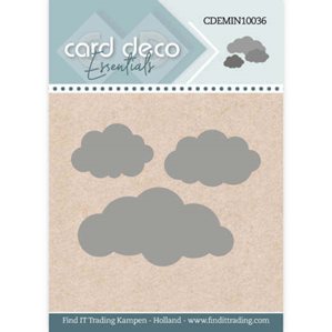 Card Deco Mini Dies - Clouds