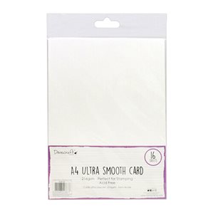 A4 Ultra Smooth Cardstock - 16st